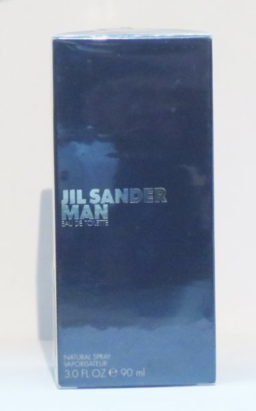 JIL SANDER- MAN Eau de Toilette 90 ml Spray-NEU-OVP-VINTAGE!